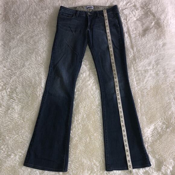 Paige Skyline Jeans Boot Flare SZ 27 Premium Brand Denim - Picture 6 of 12